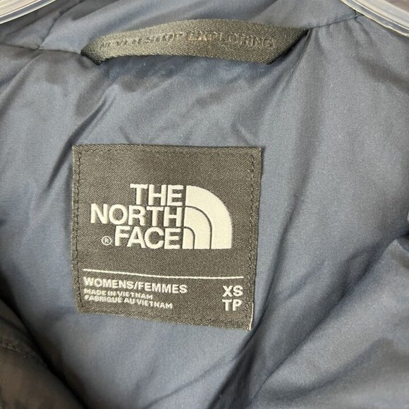 The North Face Women’s Harway Insulated Navy Blue Hooded Parka Size Extra Small - Picture 5 of 5